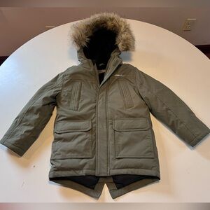 Kids Eddie Bauer Down Parka, sz 5/6